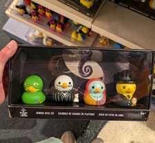 NEW⭐Disney Parks Nightmare Before Christmas Rubber Ducks Set of 4 Oogie Boogie picture