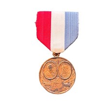 1922 President Warren G. Harding Marion Ohio Centennial Celebration Badge Medal picture
