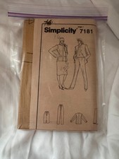 Vintage Simplicity Sewing Pattern 7181 picture