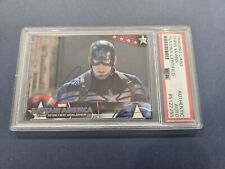 Chris Evans SIGNED Captain America 2014 UD The Winter Soldier PSA DNA AUTO picture