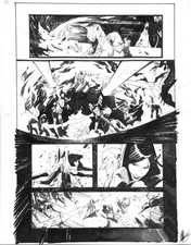 Black Science issue #33 Original Published Interior page 7  Matteo Scalera picture
