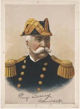 Photo:George Dewey Admiral U.S.N. 1899 Military Uniform Portrait picture
