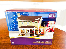 Holiday Time 2007 Country Charm Collection Country House Christmas Village  picture
