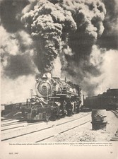 2-8-8-2 Locomotive #4026 Southern Railway Co Picturesque Stack Plume Mag Excerpt picture