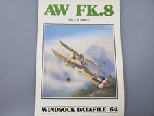 Windsock Datafiles #64 AW FK.8   J M Bruce WWI Aircraft Military picture