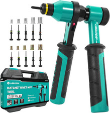 Rivet Nut Tool, Rivnut Tool, Professional Ratchet Nutsert Tool Kit, Nutsert Gun picture