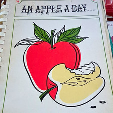 An Apple a Day... Vegetarian Cookery by Doctors' Wives Spiral/Comb Bound Booklet picture