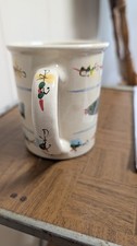 fly fishing design coffee cup picture