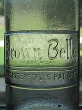 BROWN BELLE  Bottle - Black Owned - Birmingham, Alabama - 1950 picture