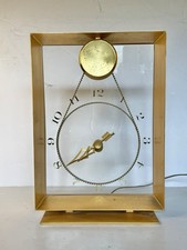 MCM Mid Cent Mod Vintage Jefferson Suspense Mystery Jefferson Electric CLOCK Co. picture