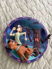 1997 Warner Bros Scooby-Doo 3D Collector Plate #1874/2500 COA Box picture