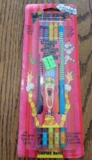 NOS Vintage 90s ~ YIKES Screwballs ~ HB #2 Black Lead Pencils picture