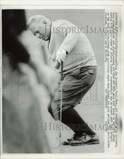 1967 Press Photo Joe Campbell golfs in Atlanta Classic tournament, Georgia picture