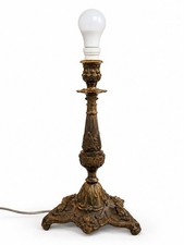 Vintage table lamp bronze / brass from 1960's picture