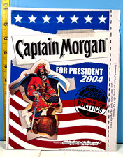 2004 Captain Morgan For President  Advertisement & Bumper Sticker picture