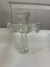 Waterford KILREE Crystal Standing Cross 9.25
