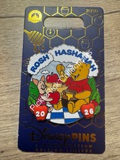 Disney Parks Pin 2026 Rosh Hashanah Winnie & Piglet LE 2500 picture