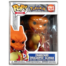 Funko Pop Cave POKEMON: CHARIZARD Dracaufeu Glurak PREMIUM SIZE Custom Protector picture