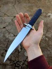 Coffin Handle Bowie Knife Custom Handmade Full Tang Hunting Survival Knife picture