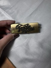 Vintage Fifth Avenue Gold Tone Metal Travel Sewing Kit Compact VT-1328 picture