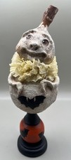 Vintage Bethany Lowe Halloween “Hop Hop Jingle Boo” Pumpkin-Headed Figurine picture