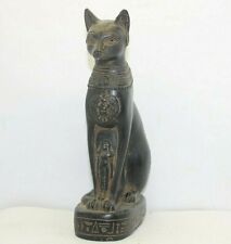 RARE ANCIENT EGYPTIAN ANTIQUE Bastet  Cat Bast Statue Stone Egypt History picture