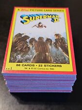 1980 Topps Superman II Complete 88 Card Set #1-88 picture