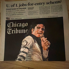 Chicago Tribune Newspaper Friday June 26, 2009 picture