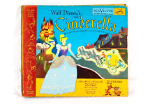 1949 Walt Disneys CINDERELLA Storybook Album Y-399 RCA Victor 78RPM 1st Release picture