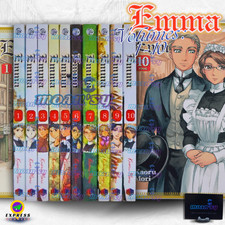 Emma Vol 1-10 End Set English Manga Historical Romance Graphic Comic Book Lot picture