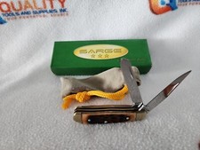 Sarge Knives SK-205 Two Blade Pocket Knife Bone Handle picture