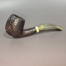Tobacco Land Sandblasted Estate Briar Pipe 6mm picture