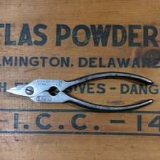 Vintage Utica USA BX100 Pliers Smith Pocket Armor Cutters SPAC   picture