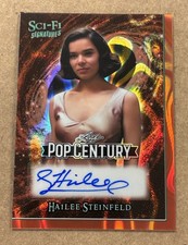 Hailee Steinfeld Auto 1/1 Sci-fi Signatures Sinners - 2026 Leaf Pop Century picture