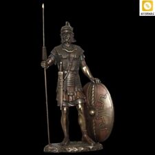 Impressive Roman Knight VERONESE Bronze Figurine Hand Painted Great For A Gift picture