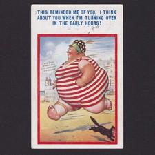 GREAT BRITAIN 1922, Vintage postcard, Humor, Posted picture