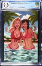 Betty & Veronica Summer Fun in the Sun LeapsLair Dias Exclusive LTD 250 CGC 9.8 picture