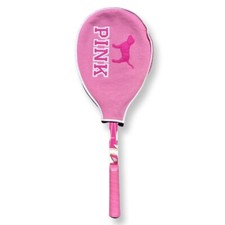 Vtg Victorias Secret VS PINK Tennis Racquet Store Display Rare Cover Dog Puppy picture