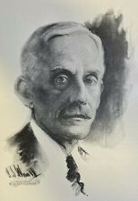 1925 Vintage Magazine Illustration Andrew W. Mellon Secretary of the Treasury picture