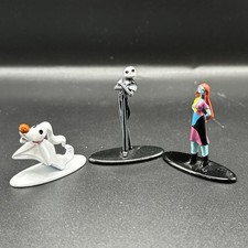 Jada Toys Diecast Metal Disney Nightmare Before Christmas Figures Lot of 3 picture