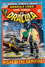 Tomb of Dracula #1 (Marvel Comics April 1972) - 1st app Dracula, 6.0-6.5 picture