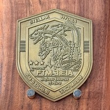 Stellar Hydra FTM‑31E1A Bravo Zulu Shield Challenge Coin  W#19 picture