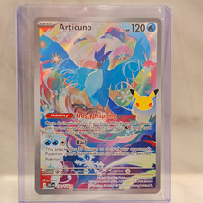 Pokémon TCG Articuno 132/128 Scarlet & Violet 151 Secret Rare Full Art Holo picture