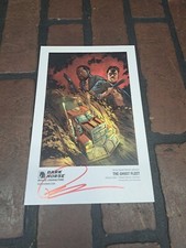 Ghost Fleet Dark Horse | Donny Cates 6×9 Autographed Print picture