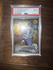 2011 Naruto CCG S20 Asuma Sarutobi 1st Edition #N1042 PSA 8 picture