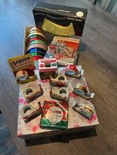 Vintage 3M Christmas Gift Box with 3M metal tape dispensers. Very Rare picture