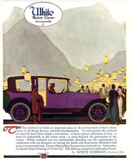 1915 Original White Cars Ad. Custom Built Limousine. Incomparable. Cleveland OH picture