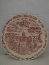 Vernon Kilns Souvenir Plate State of Colorado  picture