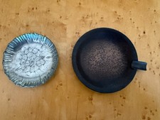 Two Roycroft Copper Ashtrays, One, 1910-1915; the Other, 1925-38. picture