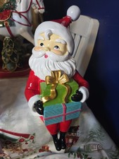 Sincerely Santa  Shelf Sitting  Santa Holding Presents Christmas Decoration picture